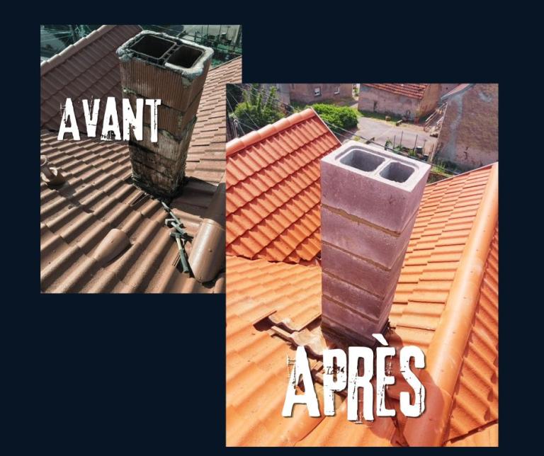 REPARATION D'UNE CHEMINEE